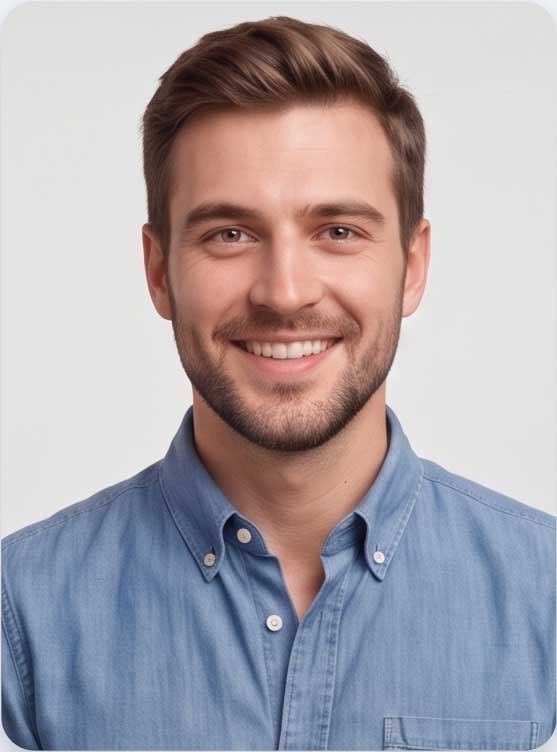 Portrait photo of a man